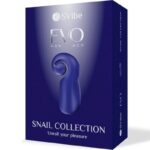 SNAIL VIBE - EVO FOR HIM MASTURBADOR MASCULINO SLIDE NROLL AZUL OSCURO - Imagen 5