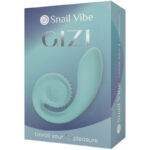 SNAIL VIBE - GIZI ESTIMULADOR DUAL TURQUESA - Imagen 4