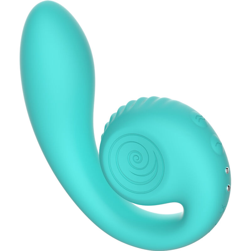 Imagen del artículo erótico SNAIL VIBE - GIZI ESTIMULADOR DUAL TURQUESA de SNAIL VIBE en la sección JUGUETES BIENESTAR |Vibradores|Vibradores Rabbit de Millenial Sexshop.