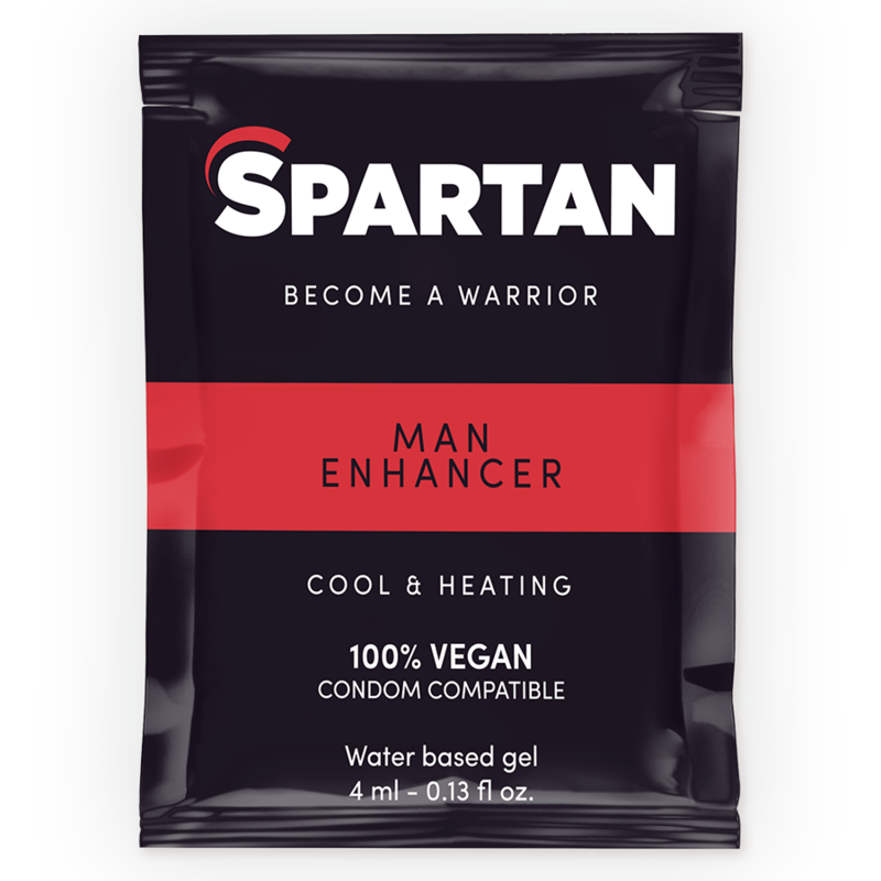 SPARTAN - GEL POTENCIADOR ERECCIÓN EFECTO FRÍO-CALOR 100% VEGANO 4ML-MillenialSexshop-SPARTAN Imagen del artículo erótico SPARTAN - GEL POTENCIADOR ERECCIÓN EFECTO FRÍO-CALOR 100% VEGANO 4ML de SPARTAN en la sección DROGUERÍA |Estimulantes para Ellos|Aumento Erección de Millenial Sexshop.
