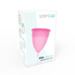 STERCUP - COPA MENSTRUAL FDA SILICONA ROSA - TALLA L - Imagen 5