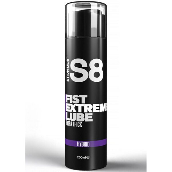 Imagen del artículo erótico STIMUL8 - S8 EXTREME LUBRICANTE PARA PUÑOS HÍBRIDO EXTRA GRUESO 200 ML de STIMUL8 en la sección DROGUERÍA |Lubricantes|Base Silicona + Agua de Millenial Sexshop.