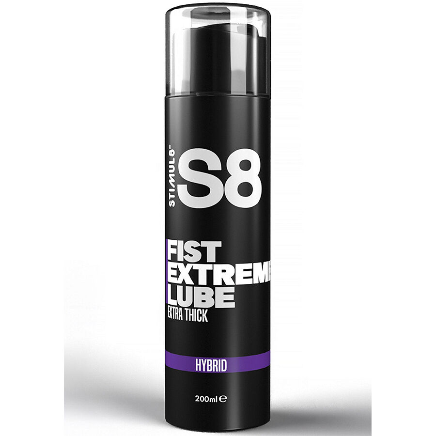 STIMUL8 - S8 EXTREME LUBRICANTE PARA PUÑOS HÍBRIDO EXTRA GRUESO 200 ML-MillenialSexshop-STIMUL8 Imagen del artículo erótico STIMUL8 - S8 EXTREME LUBRICANTE PARA PUÑOS HÍBRIDO EXTRA GRUESO 200 ML de STIMUL8 en la sección DROGUERÍA |Lubricantes|Base Silicona + Agua de Millenial Sexshop.