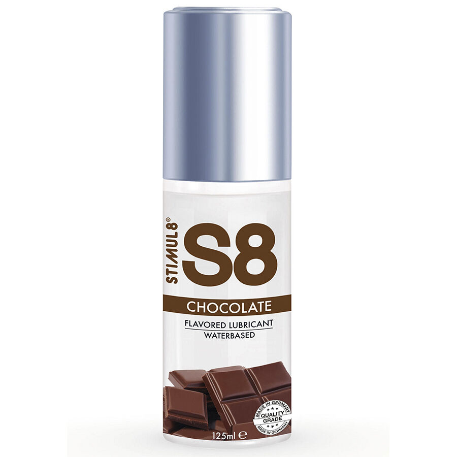 STIMUL8 - S8 LUBRICANTE DE CHOCOLATE 125 ML-MillenialSexshop-STIMUL8 Imagen del artículo erótico STIMUL8 - S8 LUBRICANTE DE CHOCOLATE 125 ML de STIMUL8 en la sección DROGUERÍA |Lubricantes|Con deliciosos Sabores de Millenial Sexshop.