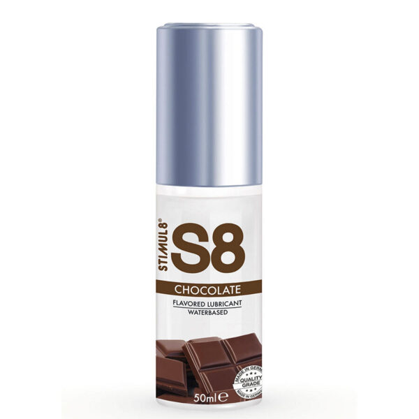 Imagen del artículo erótico STIMUL8 - S8 LUBRICANTE DE CHOCOLATE 50 ML de STIMUL8 en la sección DROGUERÍA |Lubricantes|Con deliciosos Sabores de Millenial Sexshop.