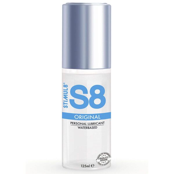Imagen del artículo erótico STIMUL8 - S8 LUBRICANTE EN BASE AGUA 125 ML de STIMUL8 en la sección DROGUERÍA |Lubricantes|Base Agua de Millenial Sexshop.