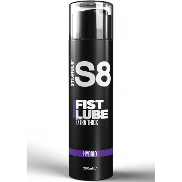 Imagen del artículo erótico STIMUL8 - S8 LUBRICANTE PARA PUÑOS HÍBRIDO EXTRA GRUESO 200 ML de STIMUL8 en la sección DROGUERÍA |Lubricantes|Base Silicona + Agua de Millenial Sexshop.