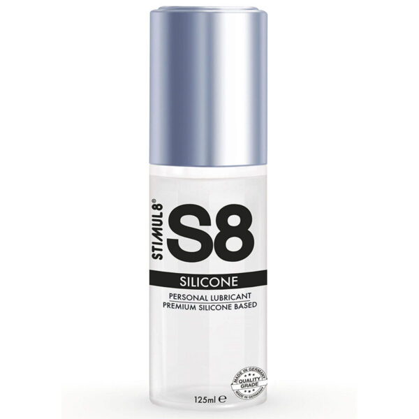 Imagen del artículo erótico STIMUL8 - S8 LUBRICANTE SILICONA 125 ML de STIMUL8 en la sección DROGUERÍA |Lubricantes|Base Silicona de Millenial Sexshop.