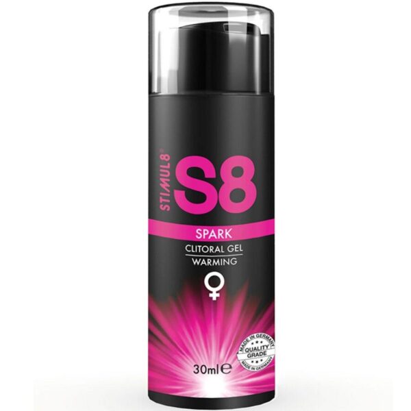 Imagen del artículo erótico STIMUL8 - S8 SPARK GEL STIMULADOR DE CLÍTORIS EFECTO CALOR 30 ML de STIMUL8 en la sección DROGUERÍA |Estimulantes para Ellas|Intensificador Orgasmos de Millenial Sexshop.