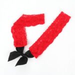 SUBBLIME - 952068 VESTIDO CORTO DE REJILLA CON COSTURAS NEGRAS Y ROJAS TALLA ÚNICA - Imagen 4