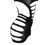 SUBBLIME - 952266 VESTIDO DE REJILLA ELÁSTICO MANGA LARGA NEGRO TALLA ÚNICA - Imagen 5