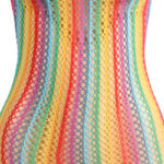 SUBBLIME - 952341 VESTIDO DE REJILLA ARCOIRIS TALLA ÚNICA - Imagen 8