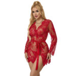 Imagen del artículo erótico SUBBLIME - 953775 CAMISÓN DE ENCAJE + TANGA ROJO S/M de SUBBLIME SETS en la sección MODA & LENCERÍA|Lencería Mujer|Lencería Picante|Conjunto de lencería sexy de Millenial Sexshop.