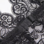 SUBBLIME - 953928 SET 3 PIEZAS ENCAJE Y SATEN NEGRO L/XL - Imagen 9