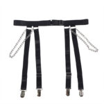 SUBBLIME - 954260 BODY CON CADENAS + LIGUEROS NEGRO S/M - Imagen 8