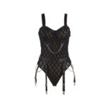 SUBBLIME - 954277 BODY CON CADENAS + LIGUEROS NEGRO L/XL - Imagen 7