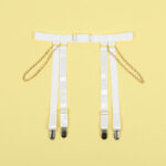 SUBBLIME - 954291 BODY CON CADENAS + LIGUEROS BLANCO L/XL - Imagen 9