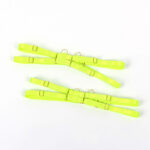 SUBBLIME - 955274 SET SUJETADOR CON COLLAR Y DETALLES PARA PIERNAS VERDE FLUORESCENTE S/M - Imagen 9