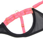 SUBBLIME - 955298 SET SUJETADOR CON COLLAR Y DETALLES PARA PIERNAS ROSA FLUORESCENTE S/M - Imagen 8