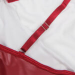 SUBBLIME - 955397 VESTIDO CON TIRANTES DE CUERO BURDEOS S/M - Imagen 8