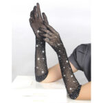 SUBBLIME - 957469 GUANTES TRANSPARENTES CON BRILLO NEGRO S/M - Imagen 6