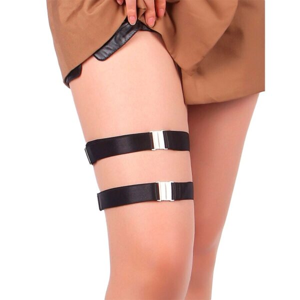 Imagen del artículo erótico SUBBLIME - 957476 LIGUEROS AJUSTABLES NEGROS de SUBBLIME ACCESORIES en la sección MODA & LENCERÍA|Lencería Mujer|Lencería Picante|Ligueros de Millenial Sexshop.