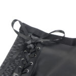 SUBBLIME - 957582 CONJUNTO SUJETADOR Y FALDA DE CUERO NEGRO S/M - Imagen 6