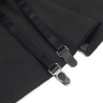 SUBBLIME - 957704 VESTIDO DE CUERO CON CREMALLERA Y ENCAJE NEGRO S/M - Imagen 7