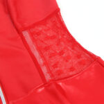 SUBBLIME - 957735 VESTIDO DE CUERO CON CREMALLERA Y ENCAJE ROJO L/XL - Imagen 6