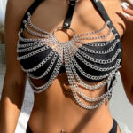 SUBBLIME - ARNÉS DE PECHO CADENAS ANILLA GRANDE TALLA ÚNICA - Imagen 11