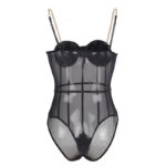 SUBBLIME - BODY TIRANTAS CADENA NEGRO S/M - Imagen 6