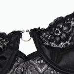 SUBBLIME - CORSET Y CINTURON NEGRO L/XL - Imagen 5