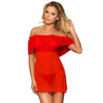Imagen del artículo erótico SUBBLIME - SET BABYDOLL + TANGA ROJO S/M de SUBBLIME DRESSES en la sección MODA & LENCERÍA|Lencería Mujer|Lencería Sexy|Babydoll de Millenial Sexshop.