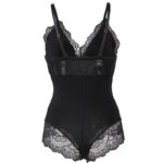 SUBBLIME - TEDDY DETALLE ENCAJE FLORAL NEGRO S/M - Imagen 13