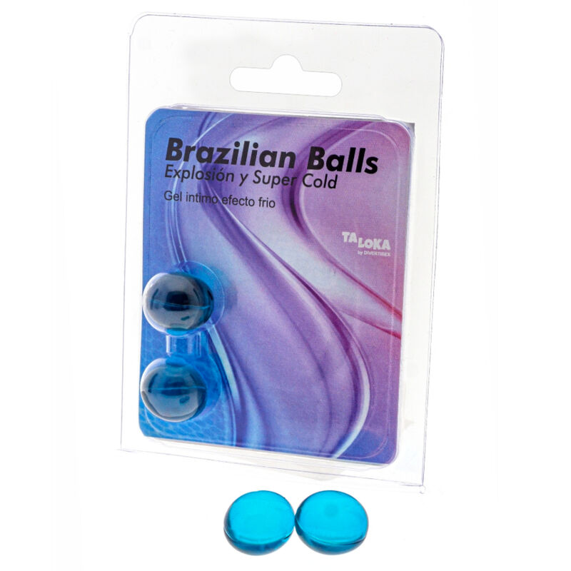 TALOKA - BRAZILIAN BALLS GEL EXCITANTE EFECTO FRÍO 2 BOLAS-MillenialSexshop-TALOKA Imagen del artículo erótico TALOKA - BRAZILIAN BALLS GEL EXCITANTE EFECTO FRÍO 2 BOLAS de TALOKA en la sección DROGUERÍA |Lubricantes|Efecto Frío de Millenial Sexshop.