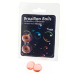 Imagen del artículo erótico TALOKA - BRAZILIAN BALLS GEL EXCITANTE EFECTO VIBRACIÓN 2 BOLAS de TALOKA en la sección DROGUERÍA |Lubricantes|Bolas Brazilian Balls de Millenial Sexshop.
