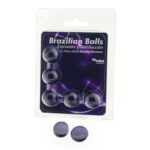 Imagen del artículo erótico TALOKA - BRAZILIAN BALLS GEL EXCITANTE EFECTO VIBRACIÓN ELÉCTRICA 5 BOLAS de TALOKA en la sección DROGUERÍA |Lubricantes|Bolas Brazilian Balls de Millenial Sexshop.