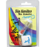 Imagen del artículo erótico TALOKA - DADO C/ POSICIONES+ RELOJ DE ARENASIN LIMITES de TALOKA en la sección JUEGOS |Juegos Preliminares de Millenial Sexshop.