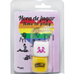 Imagen del artículo erótico TALOKA - DADOS EROTICOS CON POSICIONES Y LUGARES HORA DE JUGAR de TALOKA en la sección JUEGOS |Juegos Preliminares de Millenial Sexshop.