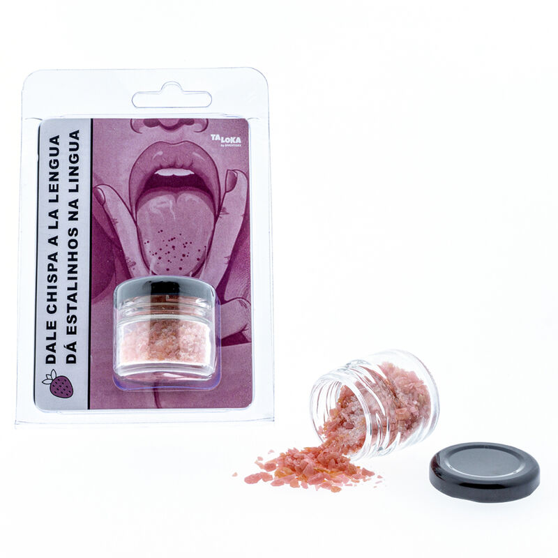 Imagen del artículo erótico TALOKA - DALE CHISPA A LA LENGUA! BESOS MGICOS FRESA de TALOKA en la sección DROGUERÍA |Para Sexo Oral de Millenial Sexshop.