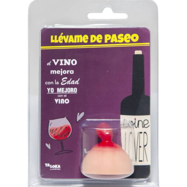 Imagen del artículo erótico TALOKA - TAPON VINO TETA de TALOKA en la sección ARTÍCULOS VARIOS|Articulos divertidos|Complementos de Millenial Sexshop.