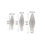 TOYJOY - ANAL PLAY RIMMER DE DEDO 3 PIEZAS TRANSPARENTE - Imagen 2