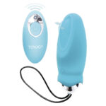 Imagen del artículo erótico TOYJOY - HAPPINESS IM SO EGGCITED VIBRADOR CON CONTROL REMOTO AZUL de TOYJOY en la sección JUGUETES BIENESTAR |Vibradores|Vibradores control remoto de Millenial Sexshop.