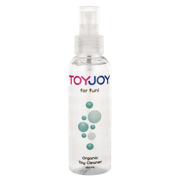 Imagen del artículo erótico TOYJOY - SPRAY LIMPIADOR DE JUGUETES ORGÁNICO 150 ML de TOYJOY en la sección DROGUERÍA |Desinfección  y Mantenimiento |Desinfectante Juguetes de Millenial Sexshop.