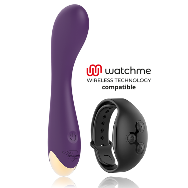 Imagen del artículo erótico TREASURE - HANSEL G-SPOT VIBRATOR COMPATIBLE CON WATCHME WIRELESS TECHNOLOGY de TREASURE en la sección JUGUETES BIENESTAR |Vibradores|Vibradores HI-TECH de Millenial Sexshop.
