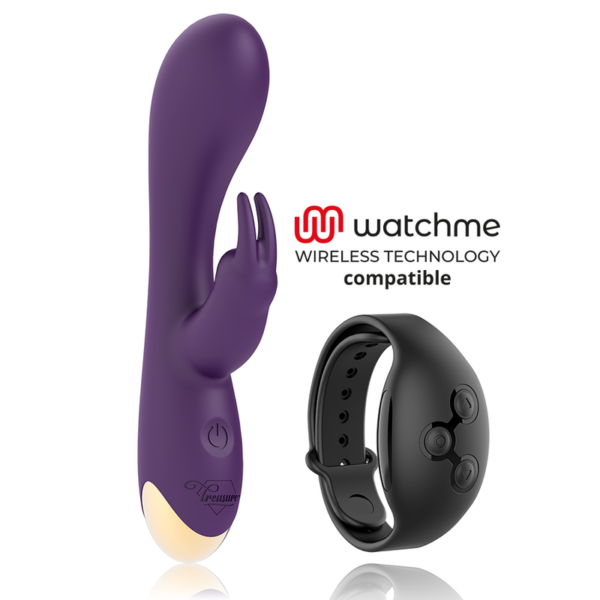 Imagen del artículo erótico TREASURE - LAURENCE RABBIT VIBRADOR COMPATIBLE CON LA TECNOLOGÍA WATCHME WIRELESS de TREASURE en la sección JUGUETES BIENESTAR |Vibradores|Vibradores HI-TECH de Millenial Sexshop.