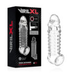 VIRILXL - EXTENSION Y FUNDA DE PENE V11 TRANSPARENTE - Imagen 2