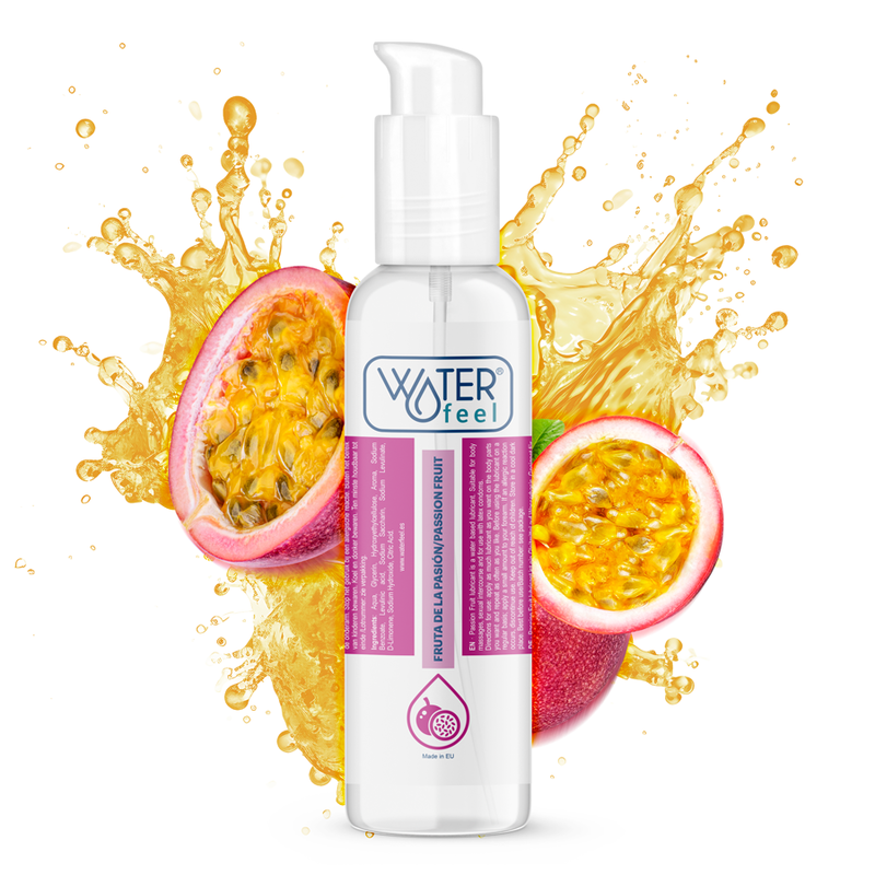 Imagen del artículo erótico WATERFEEL - LUBRICANTE BASE AGUA FRUTA DE LA PASIÓN 175 ML de WATERFEEL en la sección DROGUERÍA |Lubricantes|Con deliciosos Sabores de Millenial Sexshop.