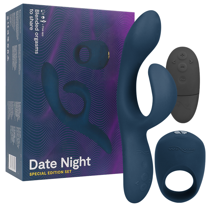 Imagen del artículo erótico WE-VIBE - DATE NIGHT SET de WE-VIBE en la sección JUGUETES BIENESTAR |Vibradores|Vibradores control remoto de Millenial Sexshop.