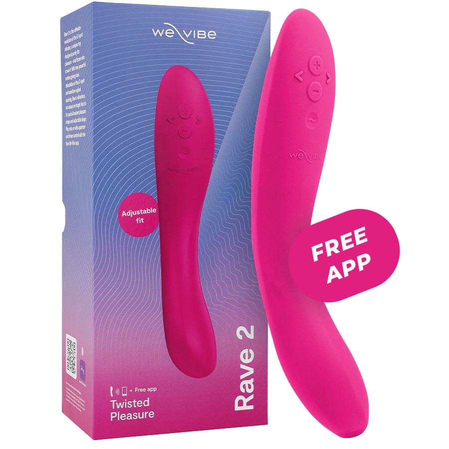 WE-VIBE - RAVE 2 VIBRADOR PUNTO G FUCSIA-MillenialSexshop-WE-VIBE Imagen del artículo erótico WE-VIBE - RAVE 2 VIBRADOR PUNTO G FUCSIA de WE-VIBE en la sección JUGUETES BIENESTAR |Vibradores|Vibradores con APP de Millenial Sexshop.